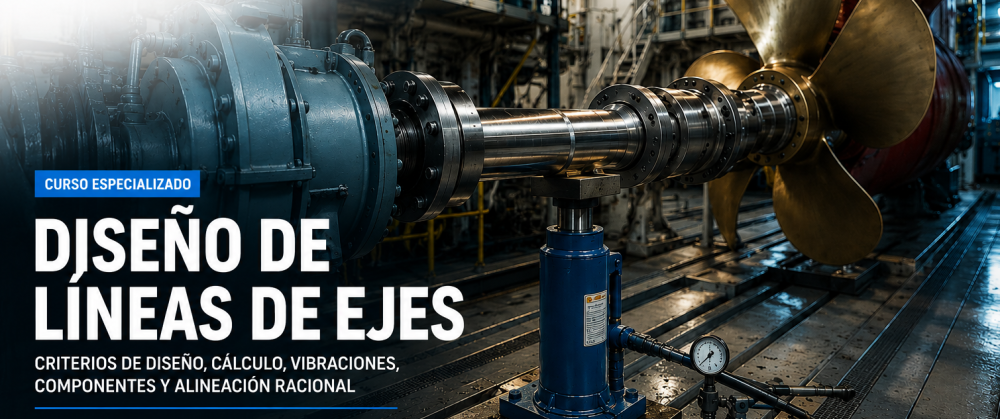 Abiertas las inscripciones – Curso “Diseño de Líneas de Ejes”